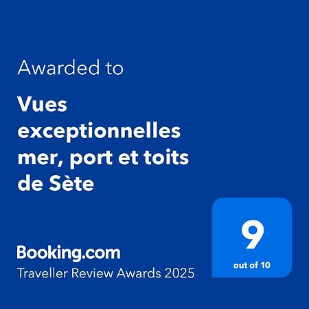 Vues Exceptionnelles Mer, Port Et Toits De سُت المظهر الخارجي الصورة