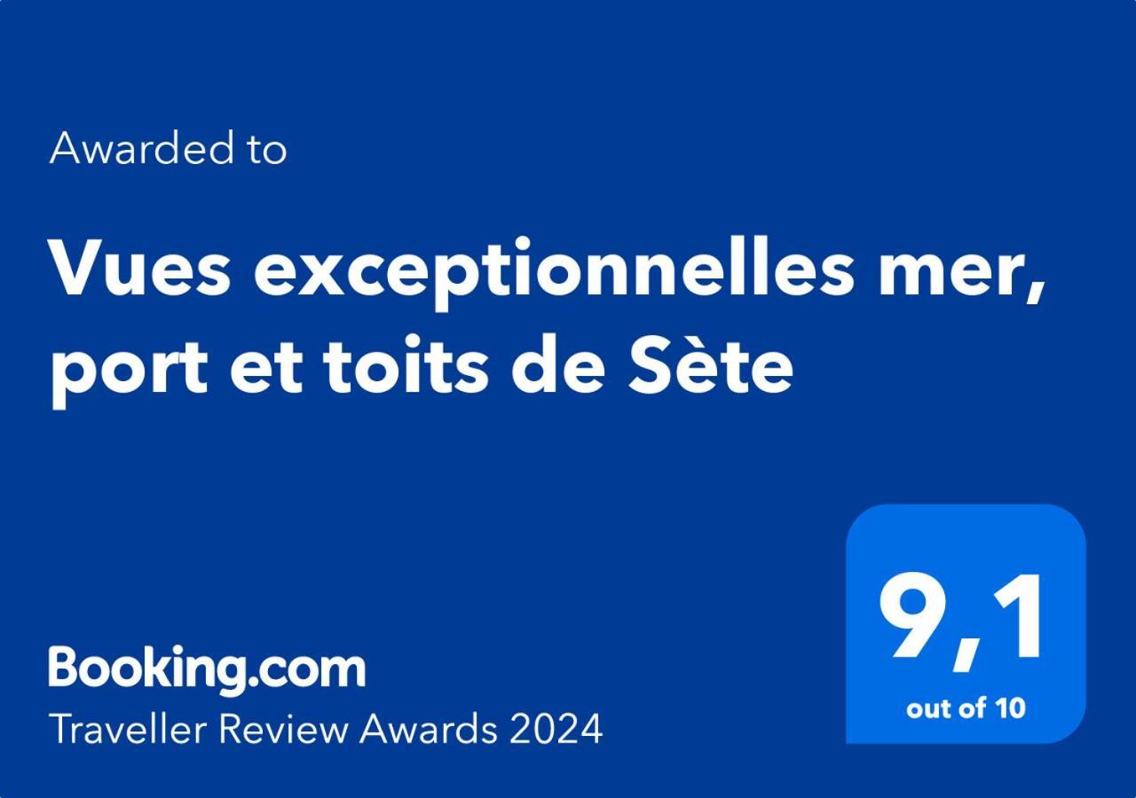 Vues Exceptionnelles Mer, Port Et Toits De سُت المظهر الخارجي الصورة