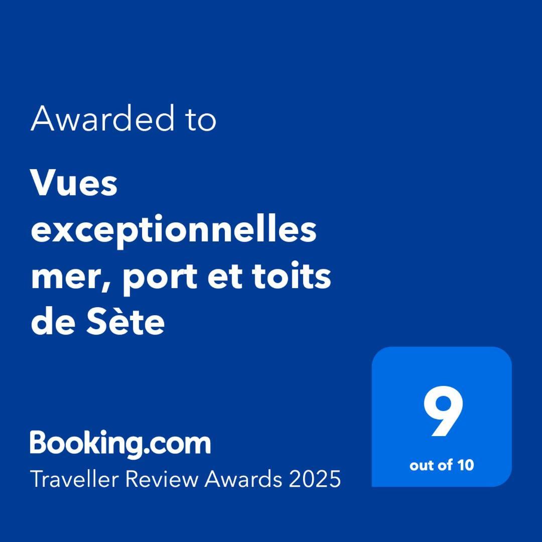 Vues Exceptionnelles Mer, Port Et Toits De سُت المظهر الخارجي الصورة